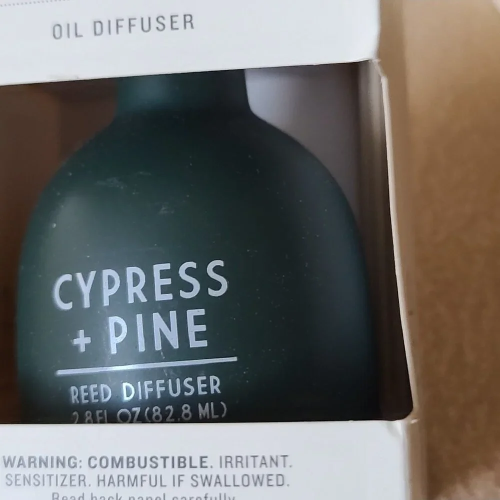 Hearth & Hand with Magnolia Cypress + Pine Oil Reed Diffuser 2.8 fl oz NEW